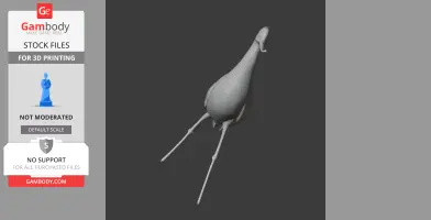 Andean avocet - Prehistoric Animal STL