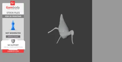 Andean avocet - Prehistoric Animal STL