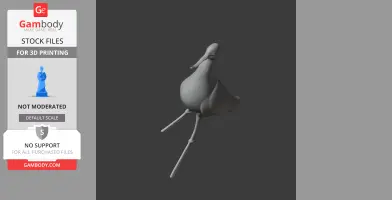 Andean avocet - Prehistoric Animal STL