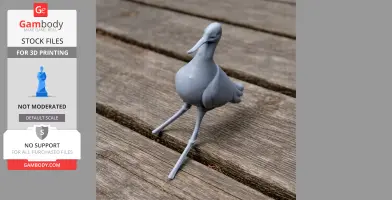 Andean avocet - Prehistoric Animal STL