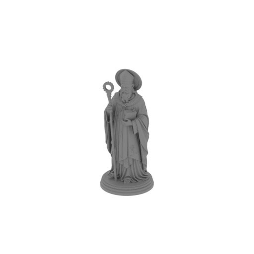 Saint Aichardus - Devotional Statue.stl