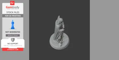 Saint Aidan of Lindisfarne - Devotional - STL 3D Print