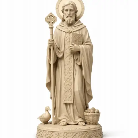 Saint Aidan of Lindisfarne - Devotional - STL 3D Print