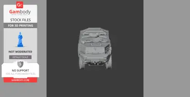 Armoured reconnaissance - Tank Model STL