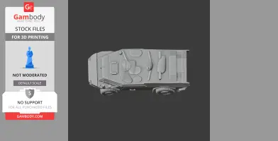 Armoured reconnaissance - Tank Model STL