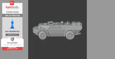 Armoured reconnaissance - Tank Model STL