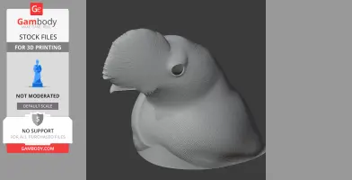 Andean Cock-of-the-rock - Prehistoric Animal STL
