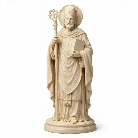 Saint Aignan of Orleans - Devotional Statue - STL 3D Print