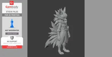 Cryolinx - Palworld Figurine - Character Figure STL