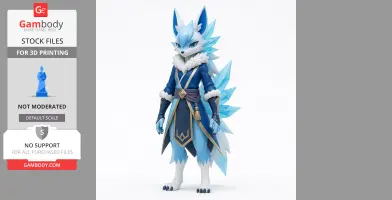 Cryolinx - Palworld Figurine - Character Figure STL