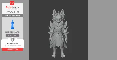 Cryolinx - Palworld Figurine - Character Figure STL