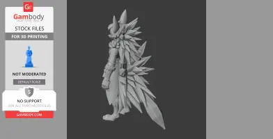 Cryolinx - Palworld Figurine - Character Figure STL