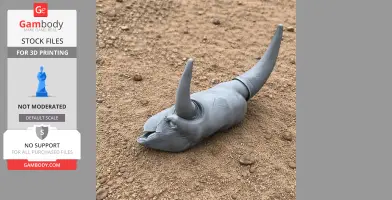 Basutodon Skull - Skull Replica STL