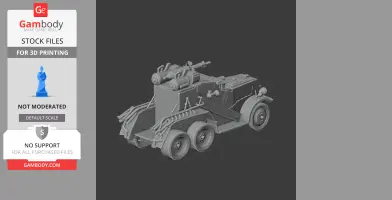 Arsenal Crossley - Tank Model STL