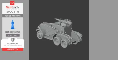 Arsenal Crossley - Tank Model STL