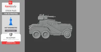 Arsenal Crossley - Tank Model STL