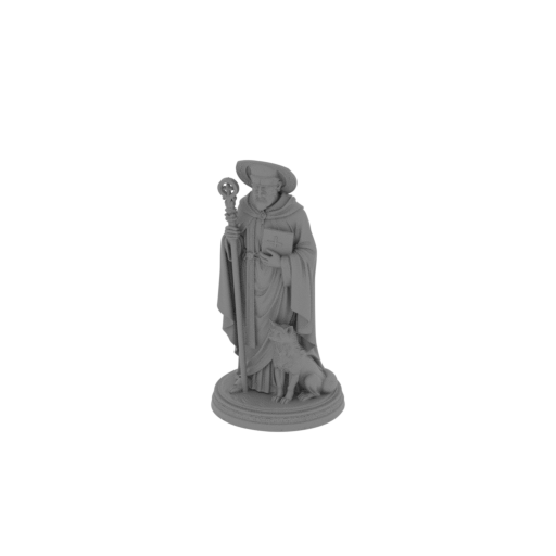 Saint Ailbe of Emly - Devotional Statue.stl