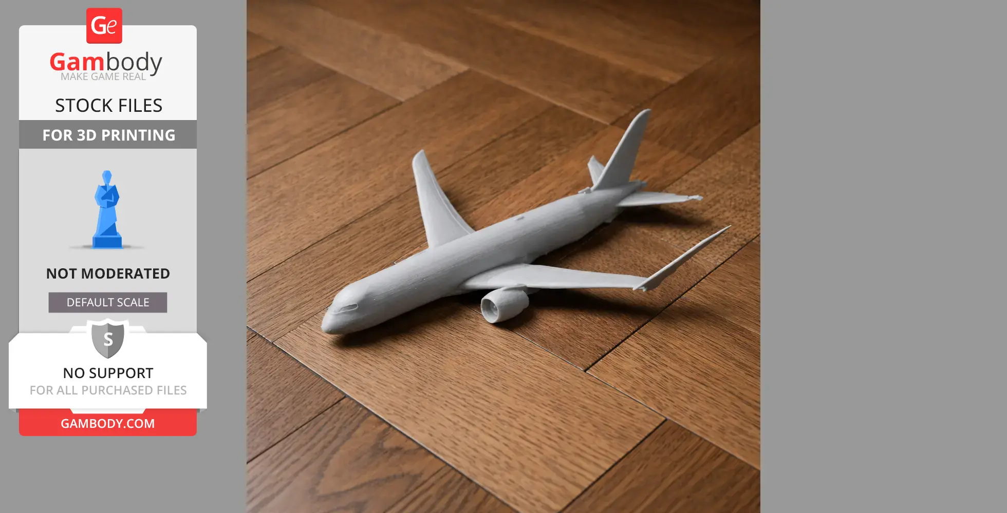 Boeing 787-9 Dreamliner - Scale Vehicle STL
