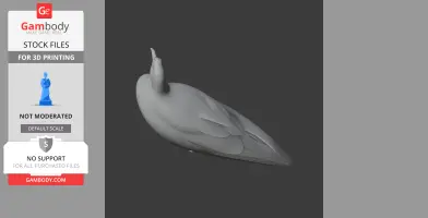 Andean coot - Prehistoric Animal STL