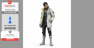 Crypto - Apex Legends Figurine - Character Figure STL