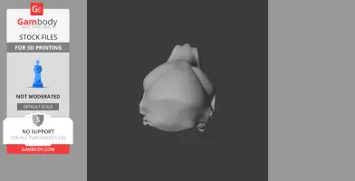 Bathygnathus Skull - Skull Replica STL