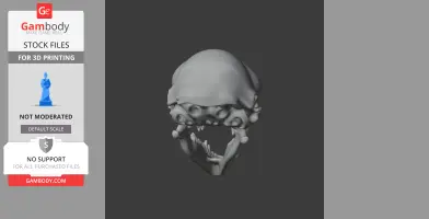 Bathygnathus Skull - Skull Replica STL