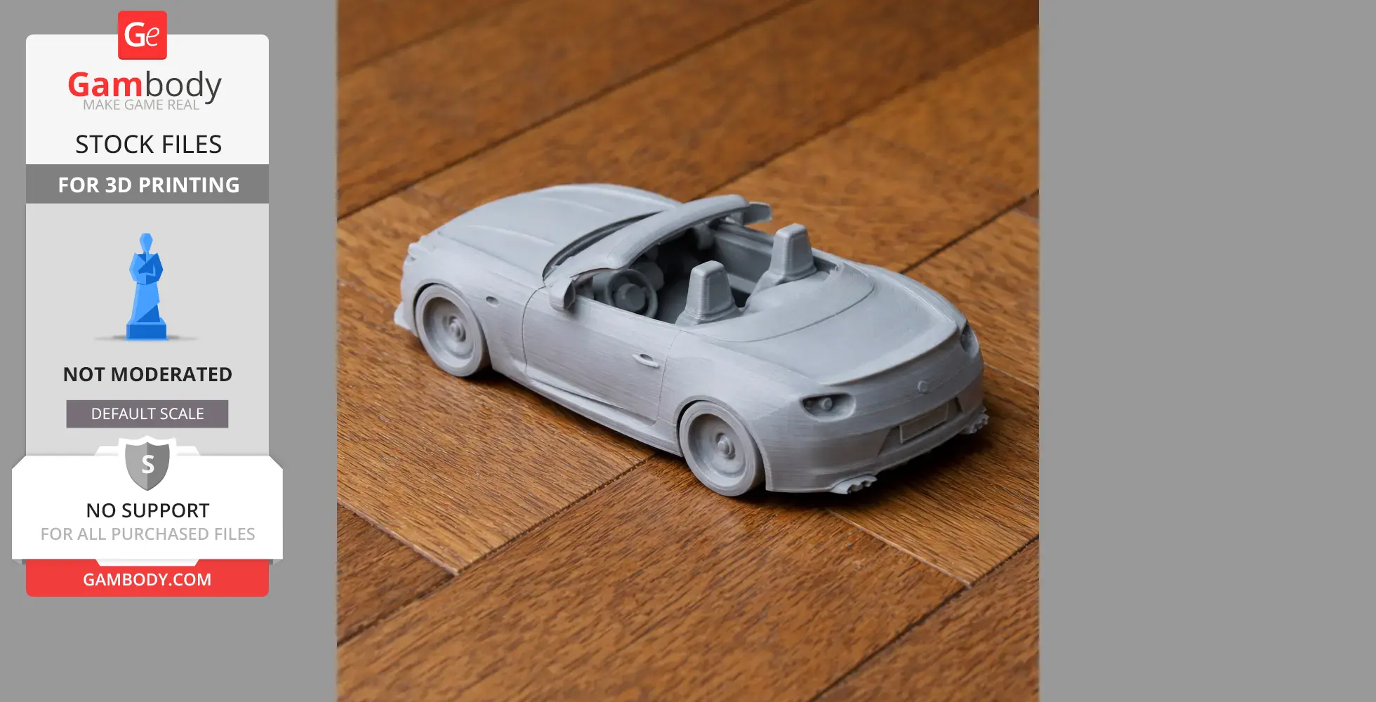 Boldmen CR4 - Scale Vehicle STL
