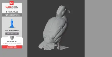 Andean duck - Prehistoric Animal STL