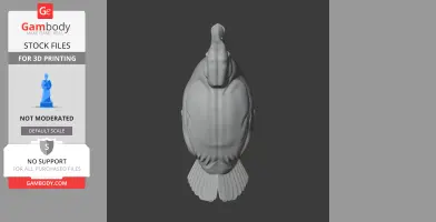 Andean duck - Prehistoric Animal STL