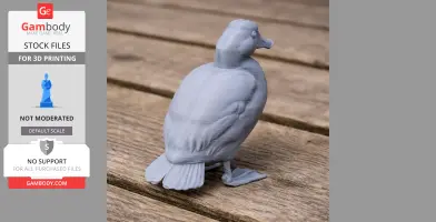 Andean duck - Prehistoric Animal STL