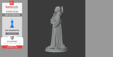 Saint Alban Roe - Devotional Statue - STL 3D Print