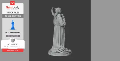 Saint Alban Roe - Devotional Statue - STL 3D Print