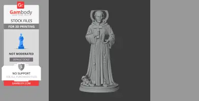 Saint Alban Roe - Devotional Statue - STL 3D Print