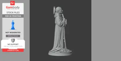 Saint Alban Roe - Devotional Statue - STL 3D Print