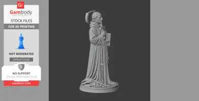 Saint Alban Roe - Devotional Statue - STL 3D Print