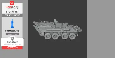 ASLAV - Tank Model STL