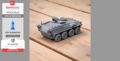 ASLAV - Tank Model STL