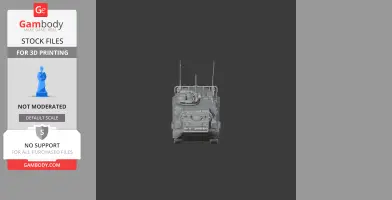 Assault Amphibious Vehicle - Tank Model STL