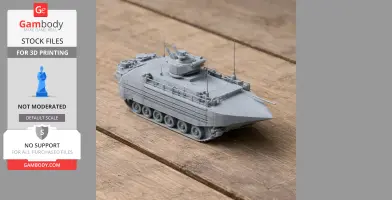 Assault Amphibious Vehicle - Tank Model STL