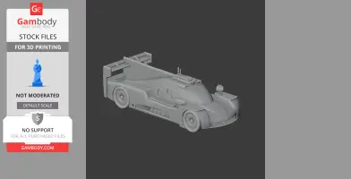 BR Engineering BR1 - Scale Vehicle STL