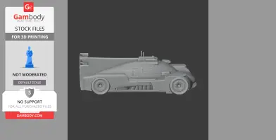 BR Engineering BR1 - Scale Vehicle STL