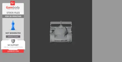 BR Engineering BR1 - Scale Vehicle STL