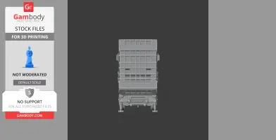 Astros II MLRS - Tank Model STL