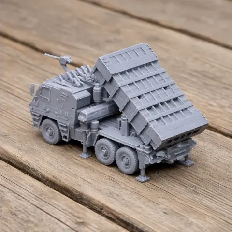 Astros II MLRS - Tank Model STL