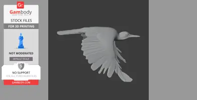 Andean flicker - Prehistoric Animal STL