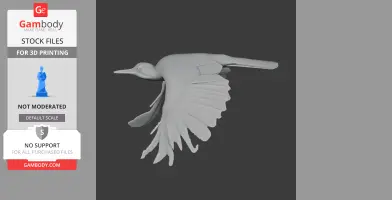 Andean flicker - Prehistoric Animal STL