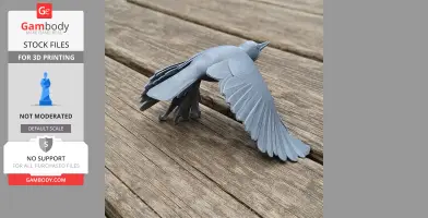 Andean flicker - Prehistoric Animal STL