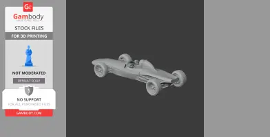 Brabham - Scale Vehicle STL