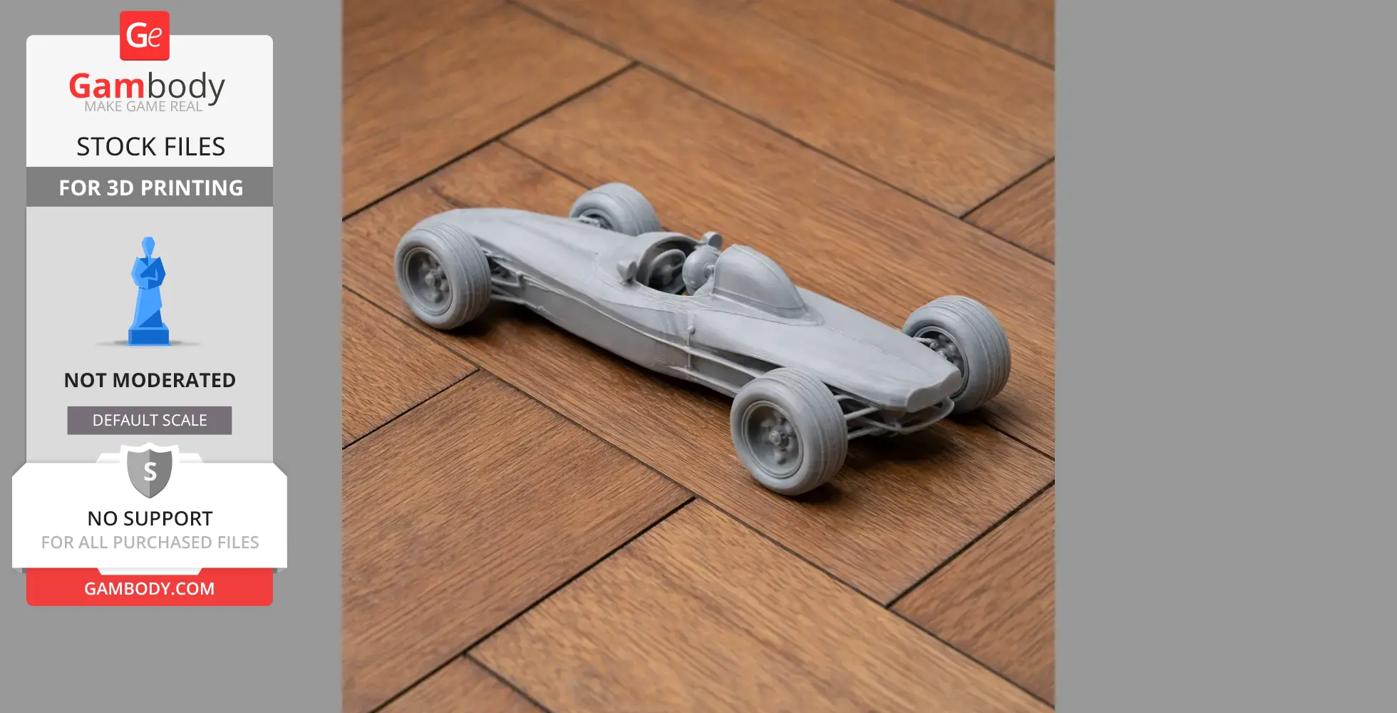 Brabham - Scale Vehicle STL
