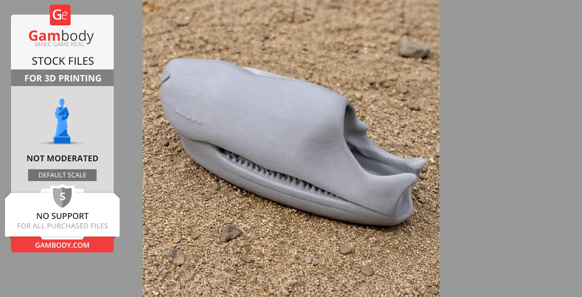 Caihong Skull - Skull Replica STL